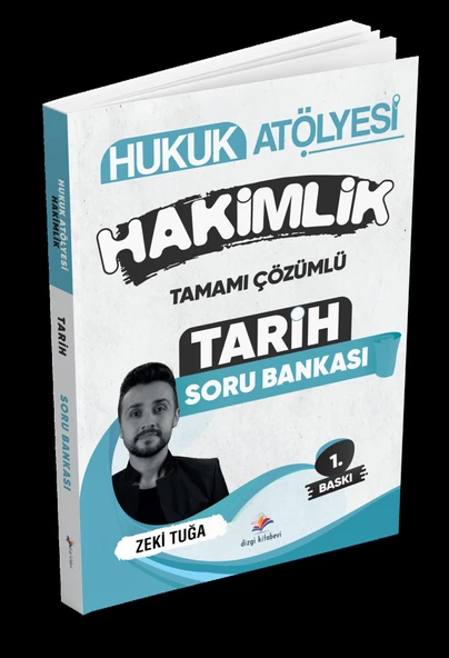 Hukuk Atölyesi Hakimlik Tarih Tamamı Çözümlü Soru Bankası Dizgi Kitap ürün görseli 1