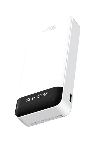 XTECH 20.000 mAH DOUBLE USB İNTERNAL CABLE POWERBANK - Resim 2