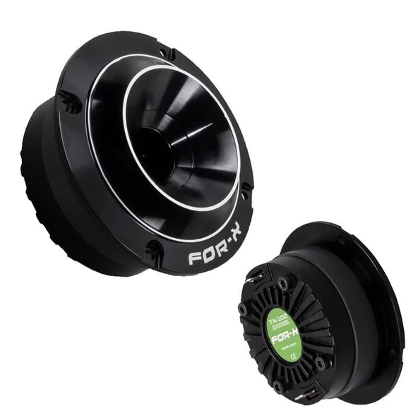 For-X TX-102 100w Peak Power 50 Watt Rms Dome Oto Tweeter ürün görseli 1