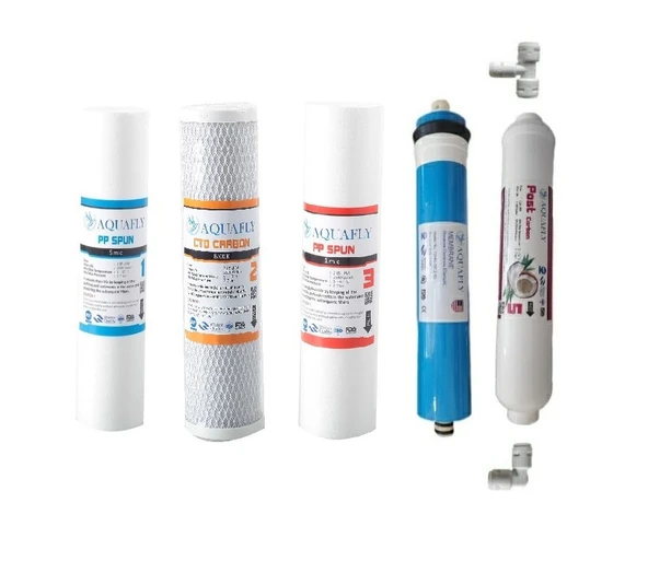 AQUA FLY Su Arıtma Filtresi 5li Takım Arıtıcı Filtresi 10" AÇIK KASA CİHAZ UYUMLU ürün görseli 1