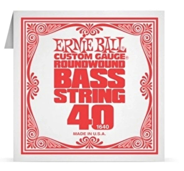 Ernie Ball P01640 .040 Nickel Wound Bas Tek Tel ürün görseli 1