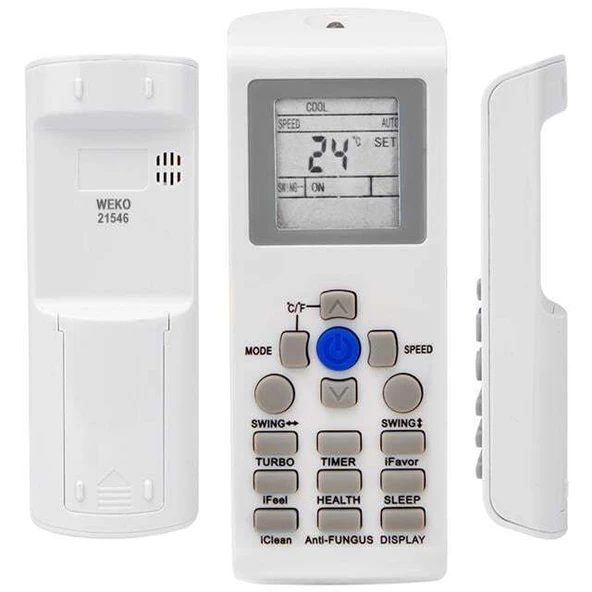 Baymak Elegant 12 Chs / YKR-P 002E Klima Kumandası ürün görseli 1
