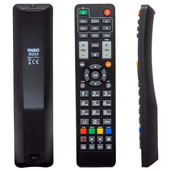 Weko 2000HD (2023 HD) Programlanabilir Akıllı Kumanda ürün görseli 1