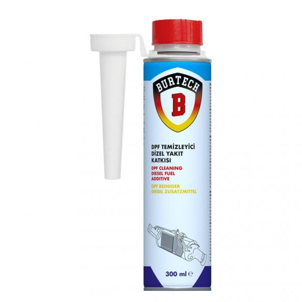 Burtech Dizel Partikül Filtre Temizleyici Yakıt Sıvısı 300 Ml ürün görseli 1