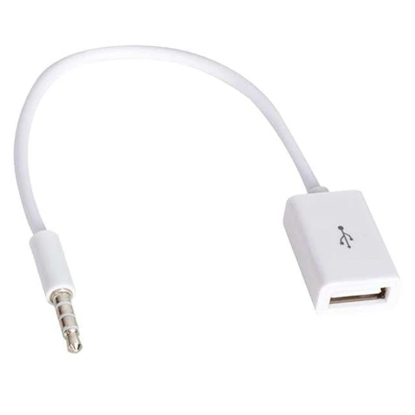Powermaster USB Dişi To Aux Stereo 3 Boğumlu Kablo ürün görseli 1