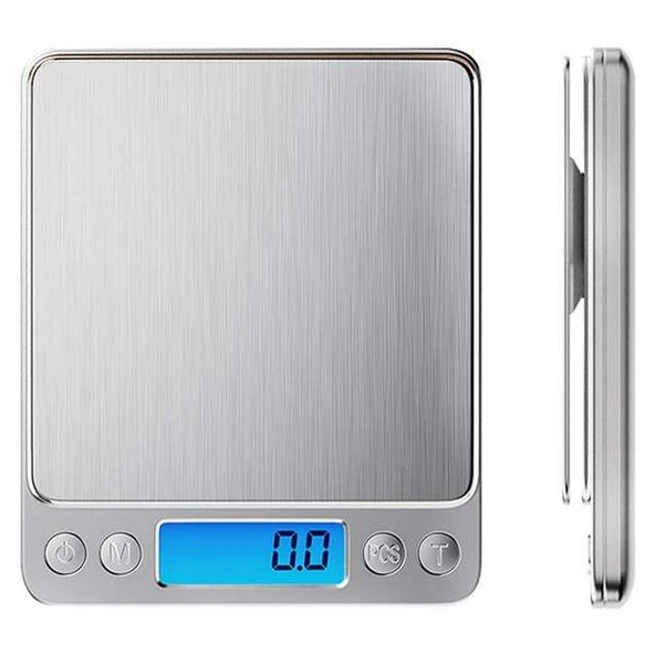 PowerMaster PM-14635 500 Gram Dijital Hassas Mutfak Terazisi (0.1 Gram Hassasiyet) ürün görseli 1