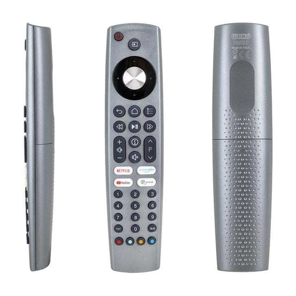 Weko Arçelik Beko Grundig Netflix-Youtube-Prime Google Play Tuşlu LCD LED TV Kumanda ürün görseli 1