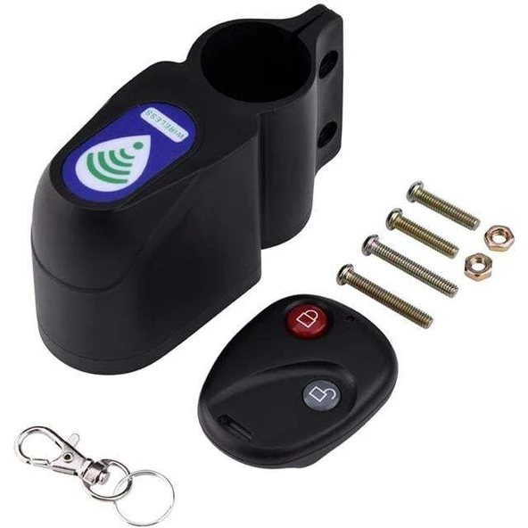 Powermaster PM-26177 Uzaktan Kumandalı Bisiklet Alarm Kilidi ürün görseli 1