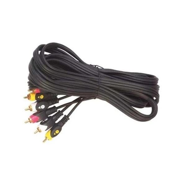 3 RCA-3RCA 5 Metre Elektromer Kablo ürün görseli 1