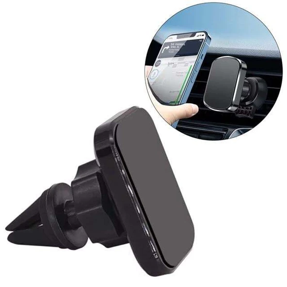 PowerMaster JX002 Mıknatıslı Manyetik Araç Araba Telefon Tutacağı Klima Kanalına Geçmeli (360 Derece) ürün görseli 1