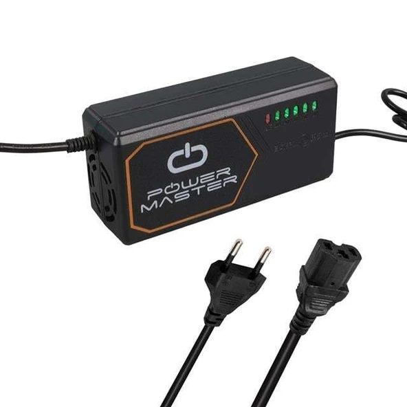 Powermaster PM-31174 24 Volt - 20 Amper C16 Uçlu Elektrikli Bisiklet Şarj Cihazı ürün görseli 1
