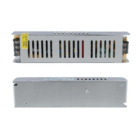 Ledx ALN-M2445S 24 Volt 4.5 Amper Metal Kasa Adaptör 190x48x38mm ürün görseli 1