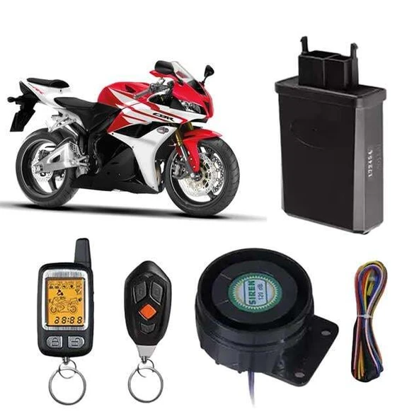 Powermaster PM-22737 Spy 120 Desibel Sesli Ve Titreşimli Motosiklet  Alarm Sistemi ürün görseli 1