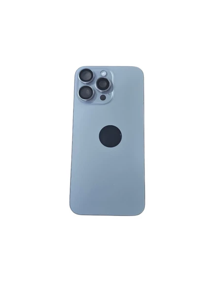 Uyumlu İphone 15 Pro Max Dolu Kasa Çıkma Ürün Bataryasız Hatasız + Sim Çekmecesi + Titanyum ürün görseli 1