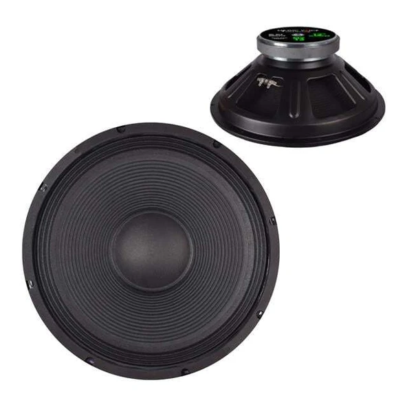 Magicvoice MV-12 Maks.600 Watt / Rms 300 Watt 12” Siyah 30 Cm Woofer Yedek Hoparlör ürün görseli 1