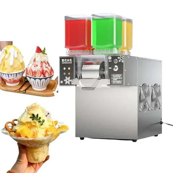 Jwbetter Kokteyl - Milkshake - Buz Kar Yapma Makinesi Ticari AC220V (ZB-XBJ124FZ) ürün görseli 1