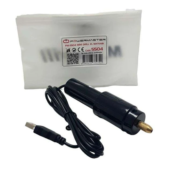 PowerMaster PM-5504 Hassas USB Mini Drill El Matkabı - Resim 3