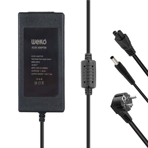 Weko  9 Volt - 5 Amper Yazar Kasa/ Pos Makinesi Masaüstü Adaptör 4.0*1.7 Mm Uçlu ürün görseli 1