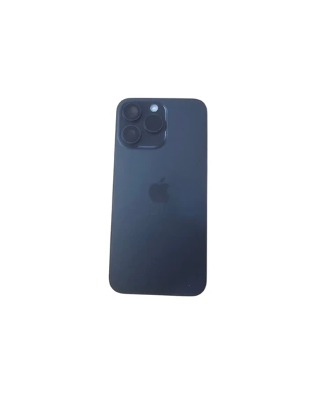 Uyumlu İphone 15 Pro Max Dolu Kasa Çıkma Ürün Bataryasız - Siyah ürün görseli 1