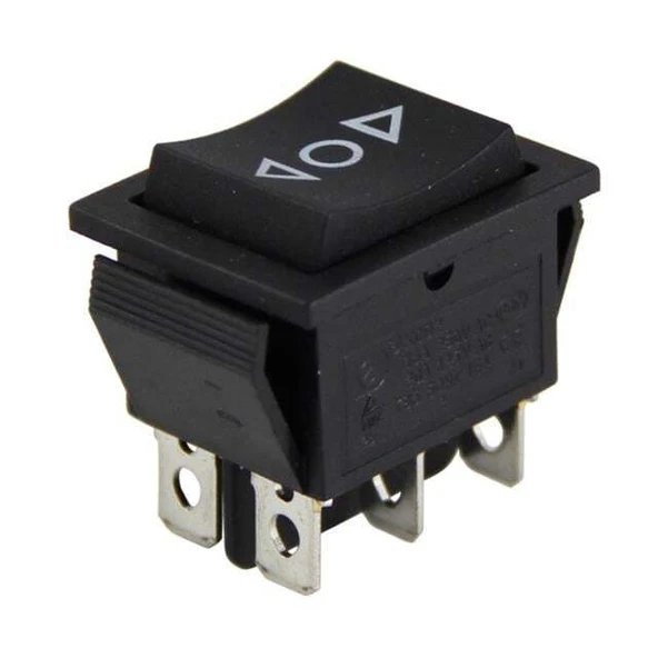 PowerMaster IC-111 Geniş Işıksız Basmalı 2 Kademeli Anahtar Yukarı-Aşağı Ok Simgeli Yaylı ürün görseli 1