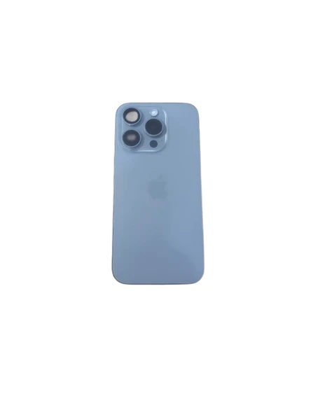 Uyumlu İphone 15 Pro Dolu Kasa Çıkma Ürün Bataryasız Hatasız + Sim Çekmecesi - Titanyum ürün görseli 1