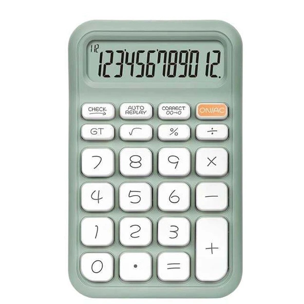 Powermaster PM-25410 Yeşil 12 Haneli Hesap Makinesi ürün görseli 1