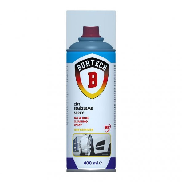 Burtech Kaporta Zift Çözücü Sprey 400 Ml Zift Temizleyici ürün görseli 1
