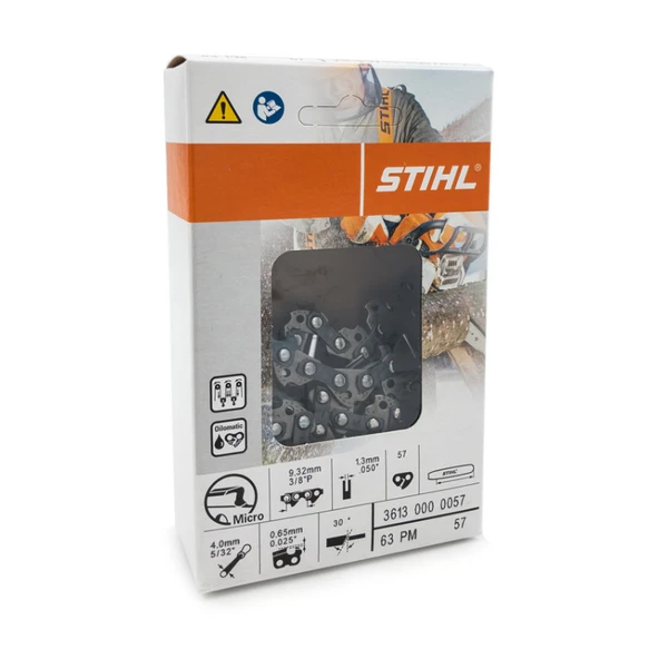 Stıhl Kutu Zincir 1.3mm 3/8P PMC 91-28,5 Diş ürün görseli 1