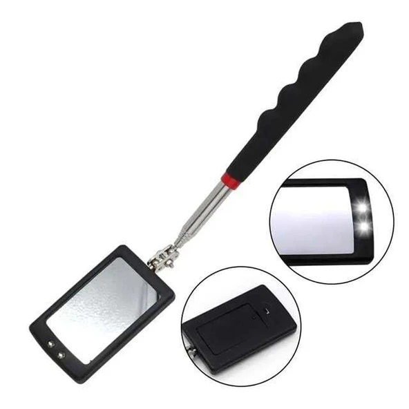 PowerMaster PM-26176 Teleskopik Katlanır Ayna ürün görseli 1