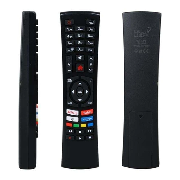 Hey Küçük Kalıp Toshiba CT-8528 Netflix Youtube Rakuten TV Tuşlu Lcd Led TV Kumanda ürün görseli 1