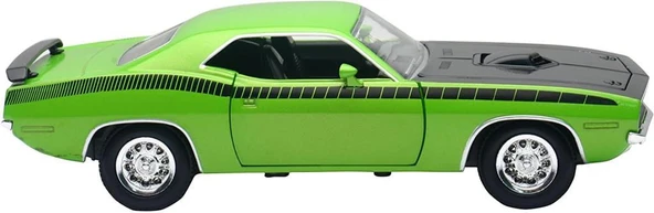 Newray 1970 Plymouth Cuda 1:25 Model Araba ürün görseli 1