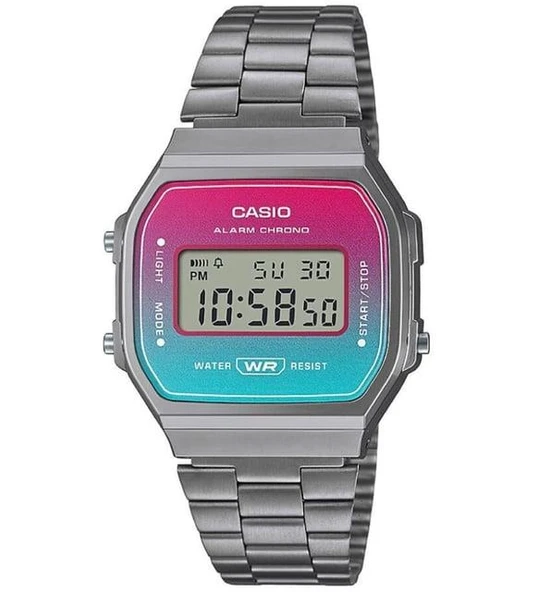 Casio A168WERB-2ADF Retro Kol Saati - Resim 2