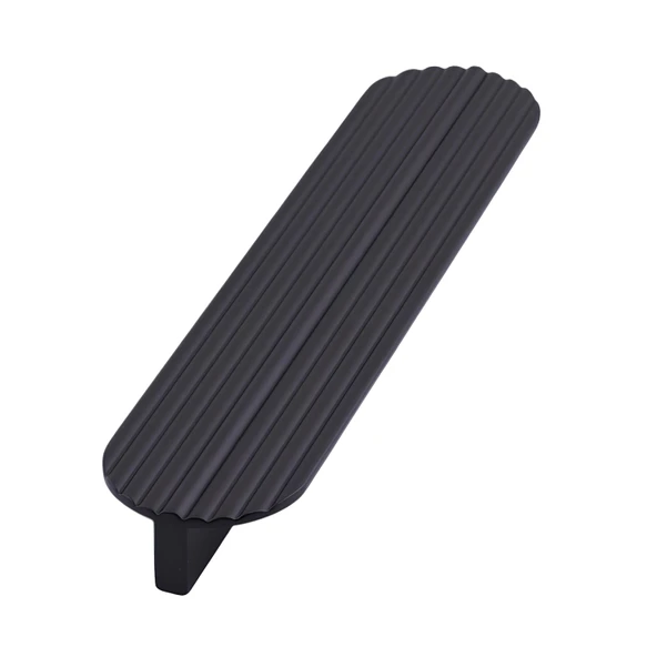 Teke Mat Siyah Metal Kulp 160 mm 16 cm  Mutfak Dolabı Kulbu Kulpu Mobilya Çekmece Dolap Kulpları ürün görseli 1