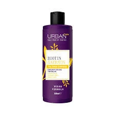 Urban Care Bıotın & Keratın Saç Bakım Şampuanı 550ml Dökülmeye Eğilimli Tüm Saçlar İçin Güçlendirici Sağlıklı Uzama ürün görseli 1