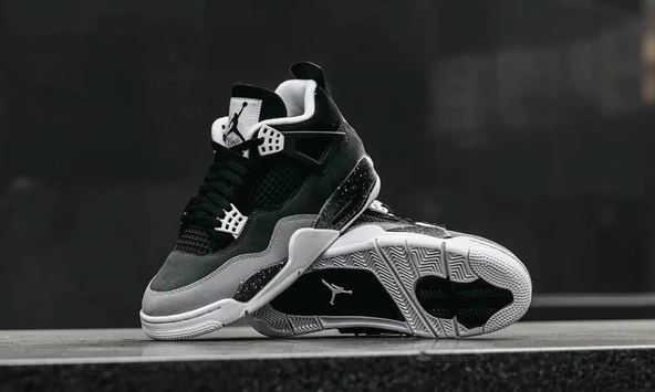 ク*リ様 NIKE Air Jordan4レトロFEAR PACK26.5cm PTTAVM: Nike Jordan 4 Retro Fear Pack Sneaker Spor Ayakkabı 626969-030