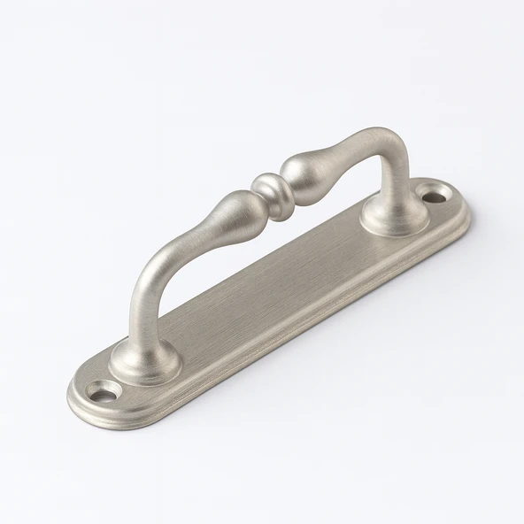 Saten Metal Kapı Çekme Kolu 12 cm Tutamağı Kulp Saclı Kulpları Dolap Mobilya Dolap Çekmece ürün görseli 1