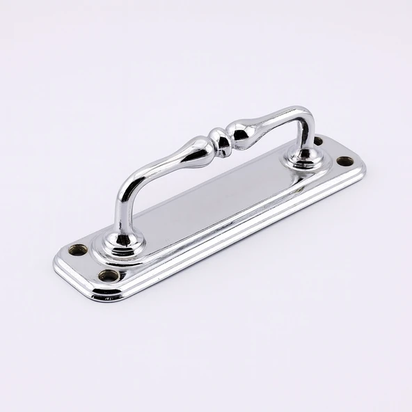 Gümüş Krom Büyük 14.5 cm Metal Kapı Çekme Kolu Tutamağı Kulp Kulpları Dolap Mobilya Dolap Çekmece ürün görseli 1