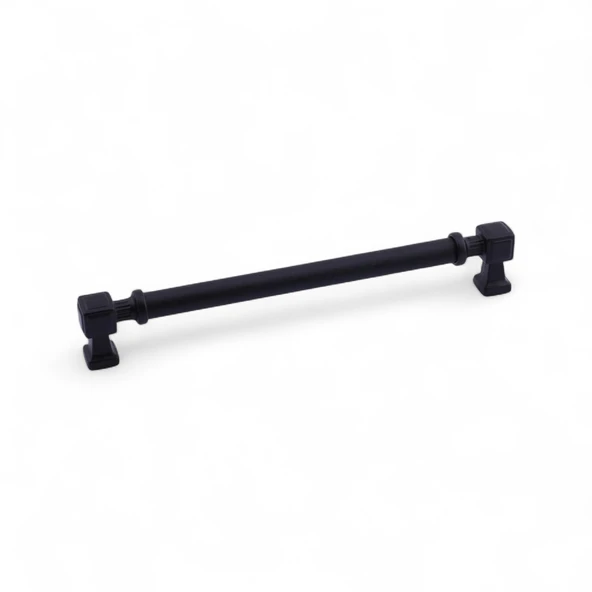 Talas 192 mm SİYAH Metal Kulp Mobilya Çekmece Mutfak Dolabı Dolap Kulpları Kulb 19.2 cm ürün görseli 1