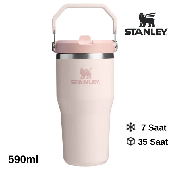 Stanley The IceFlow Flip Straw Pipetli Termos Bardak 0.59 LT Matara ürün görseli 1