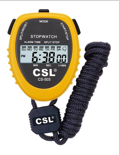 CSL CS-503 Sarı Kronometre ürün görseli 1