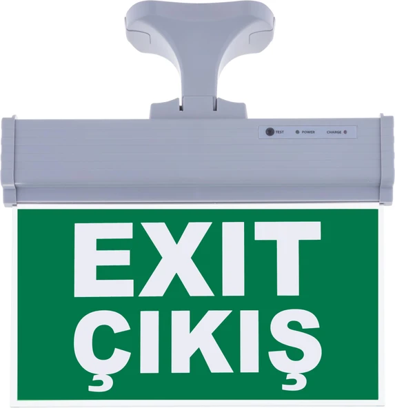 SG071-D2 Çift Yönlü Acil Yönlendirme Armatürü (Askı Aparatlı) Exit Çıkış ürün görseli 1