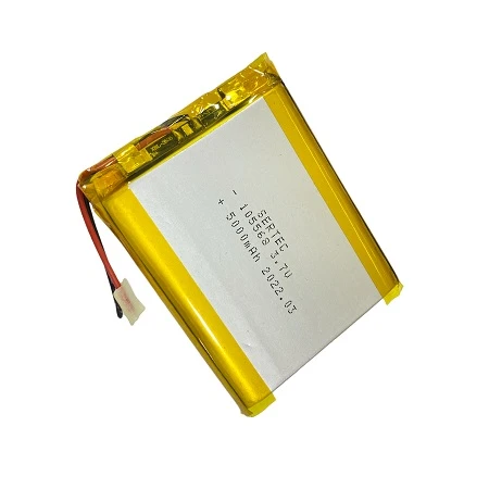 105568 3.7V 5000 mAh Li-Polymer Pil Devreli/1.5A ürün görseli 1