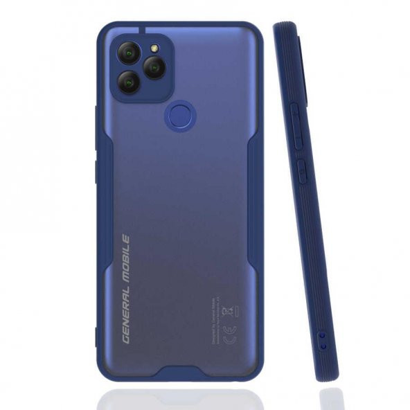 General Mobile GM 21 Kılıf kamera Korumalı Arkası Şeffaf Silikon ürün görseli 1