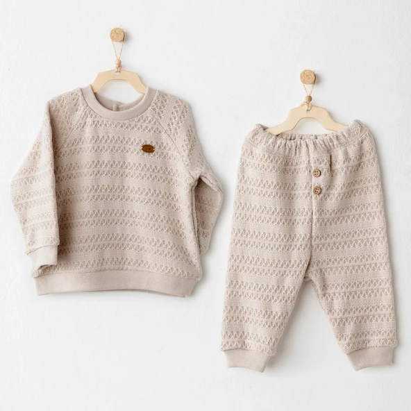 Andywawa Ac26134 Wawa Exclusive 2'li Takım Beige ürün görseli 1