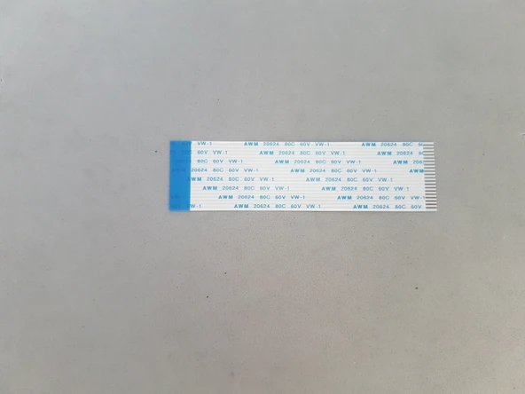 20 Pin 10cm Ters 1.25mm Adımlı Esnek Flex Kablo Awm 20624 80c 60v Şerit Fleks Film ürün görseli 1