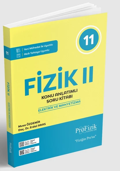Profizik 2026 11. Sınıf Fizik Konu Anlatımlı Soru Bankası 2. Kitap ürün görseli 1