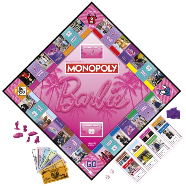 Orjinal Monopoly Barbie - Resim 2