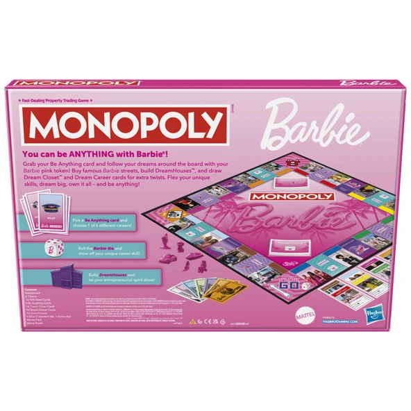 Orjinal Monopoly Barbie - Resim 7