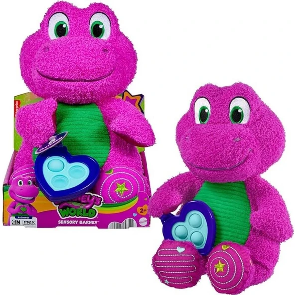 Fisher Price Barney's World Sensory Barney HYG89 ürün görseli 1