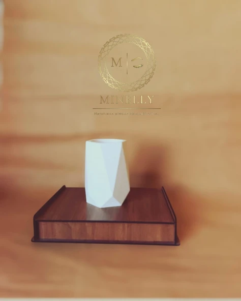 Facet Vazo - Resim 3
